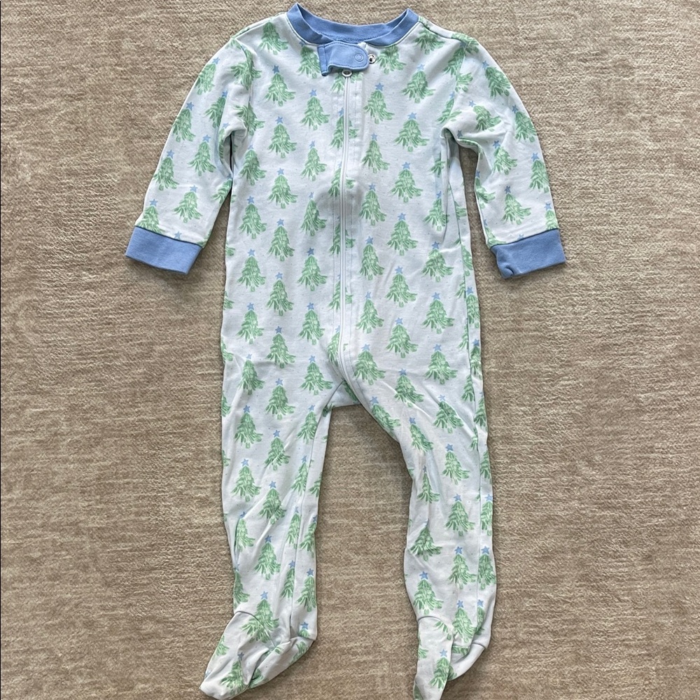 Christmas Tree Zipper Pajamas